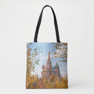 Monument St. Basil's Cathedral Moskva Tygkasse