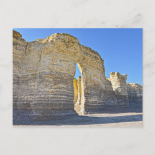 Monument Sten Nyckel Hål Arch, Kansas Vykort