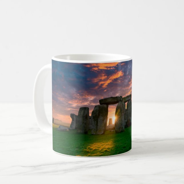 Monument | Stonhenge, England Kaffemugg (Framsida vänster)