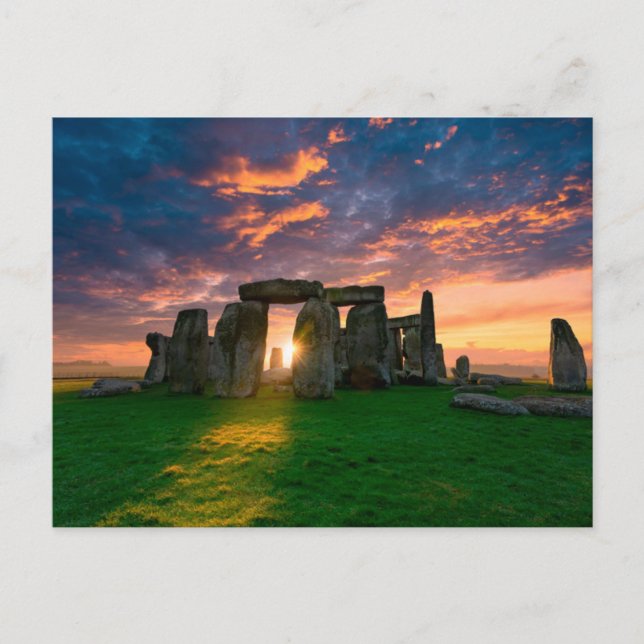 Monument | Stonhenge, England Vykort (Framsida)