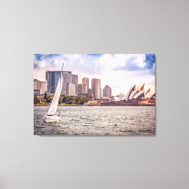 Monument | Sydney Opera House Canvastryck (Framsida)
