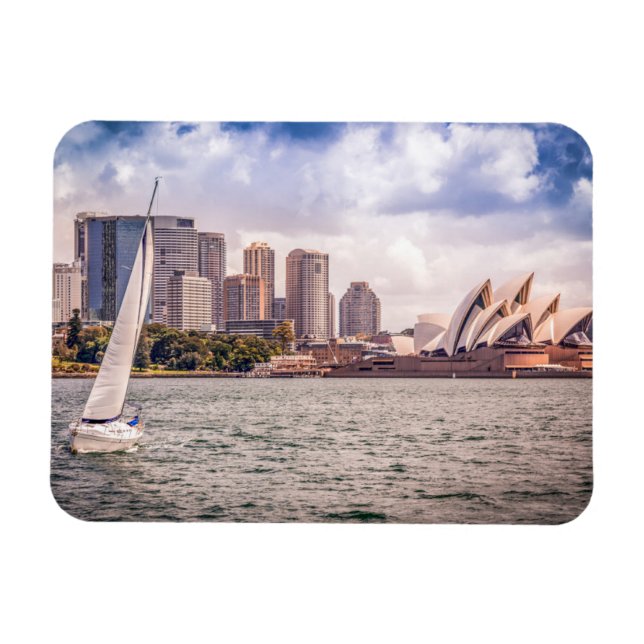 Monument | Sydney Opera House Magnet (Horisontell)