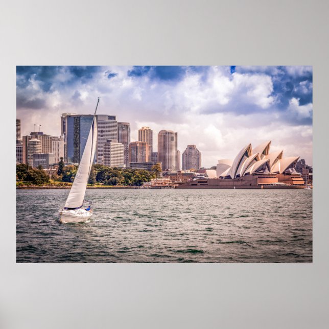 Monument | Sydney Opera House Poster (Framsidan)