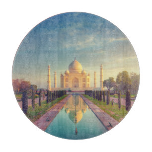 Monument Taj Mahal Färg