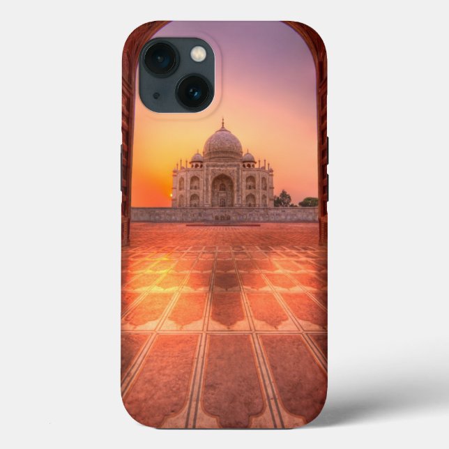 Monument | Taj Mahal, Indien vid Sunset (Baksida)