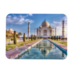 Monument Taj Mahal Sunrise Magnet