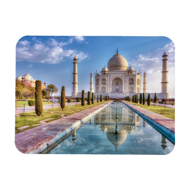 Monument | Taj Mahal Sunrise Magnet (Horisontell)