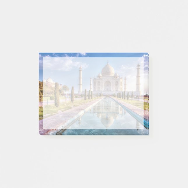Monument | Taj Mahal Sunrise Post-it Block (Framsida)