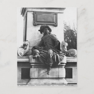 Monument till Alexandre Dumas Pere som är Vykort
