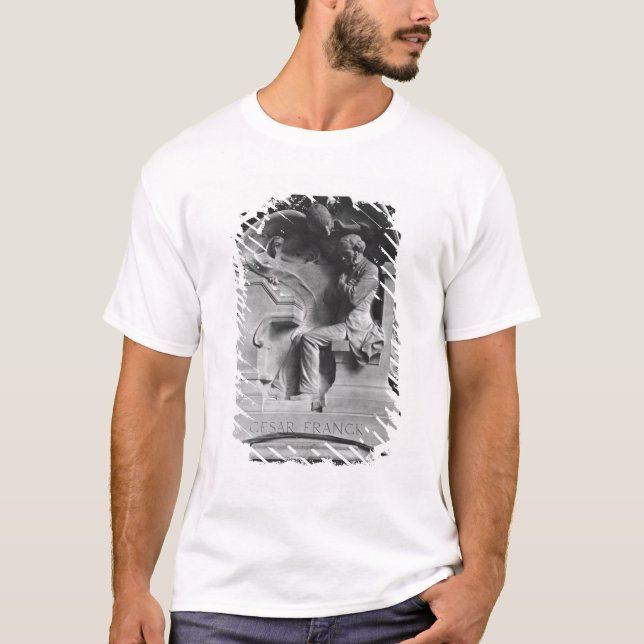 Monument till Cesar Franck Tee Shirt (Framsida)