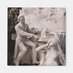 Monument till Frederic Chopin Magnet