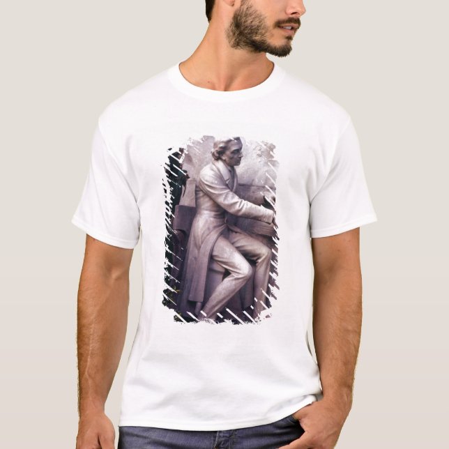 Monument till Frederic Chopin T-shirt (Framsida)