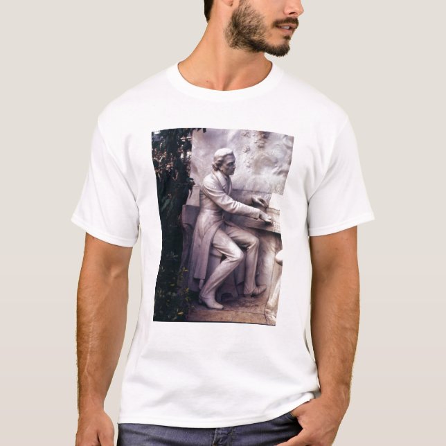 Monument till Frederic Chopin Tee Shirt (Framsida)