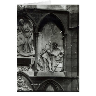 Monument till Handel, 1762 Hälsningskort