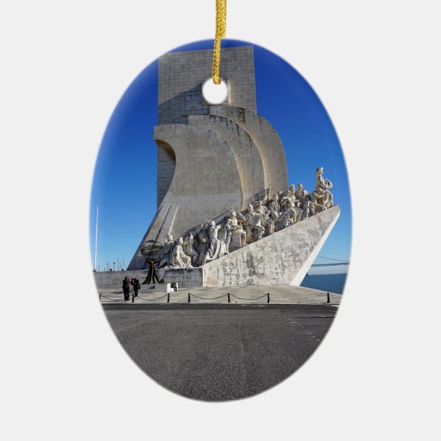 Monument till upptäckter 2% pipe% Padrão Julgransprydnad Keramik (Framsidan)