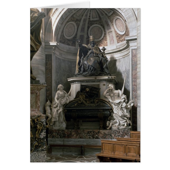 Monument till Urban VIII Hälsningskort (Framsidan)