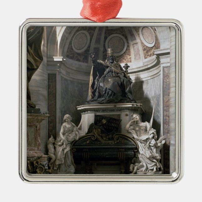 Monument till Urban VIII Julgransprydnad Metall (Framsidan)