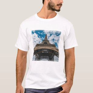 Monument Tittar upp i Eiffel Torn T Shirt