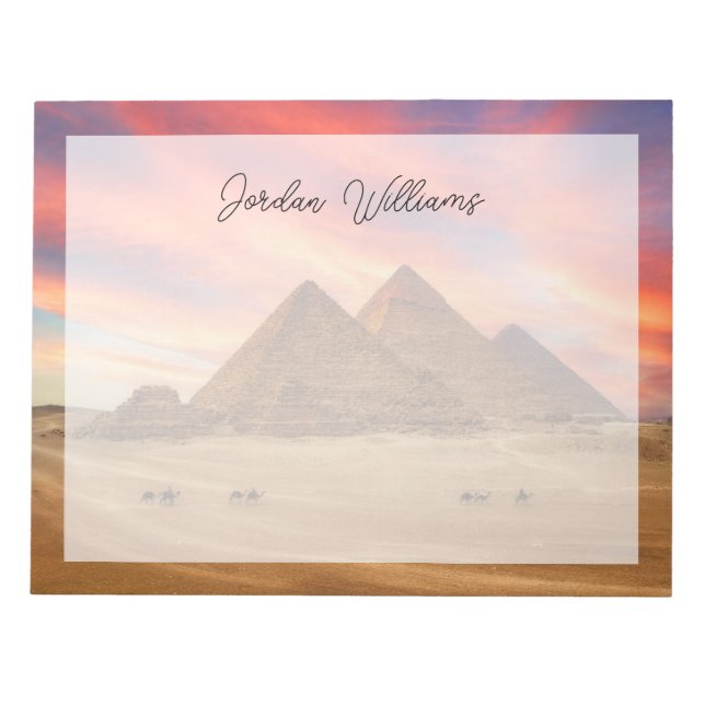Monument | Underbara pyramider Anteckningsblock (Framsida)
