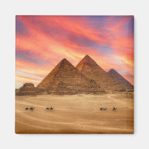 Monument Underbara pyramider Magnet
