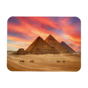 Monument Underbara pyramider Magnet