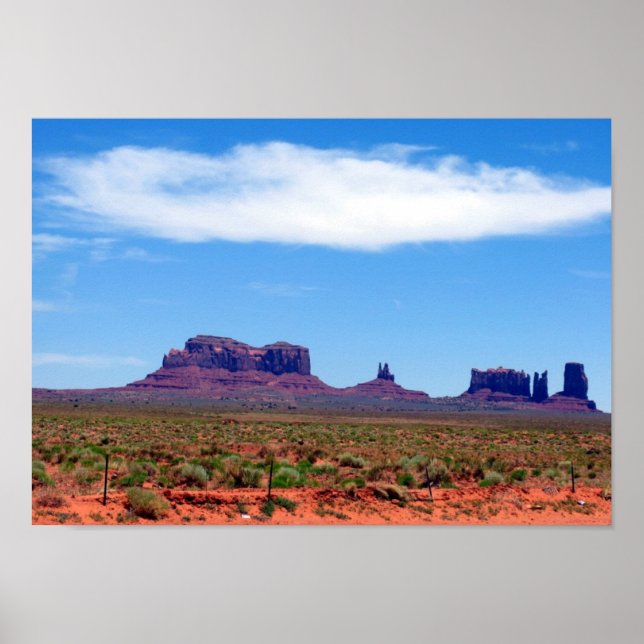Monument Valley 01 Poster (Framsidan)