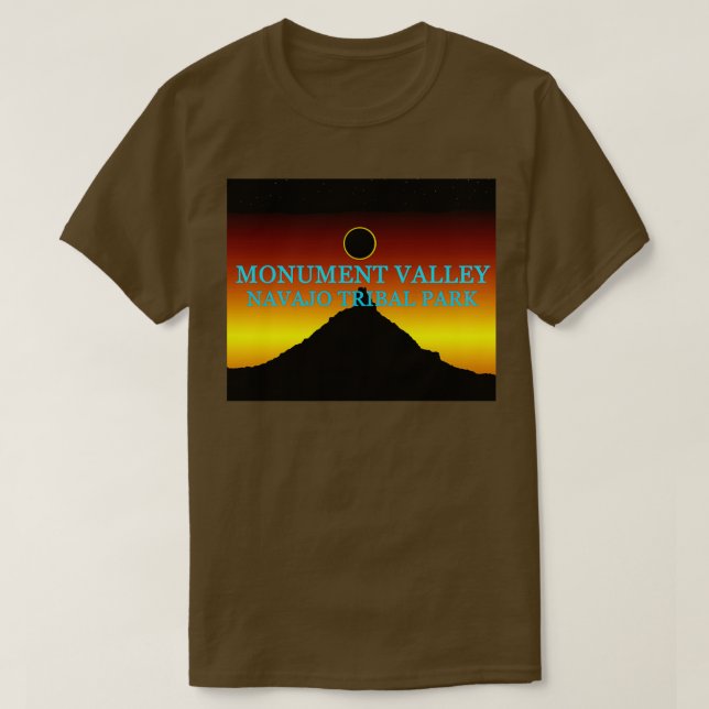 Monument Valley-arbete B T Shirt (Design framsida)