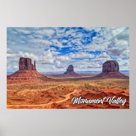 Monument Valley, Arizona, Förenade Stater Poster