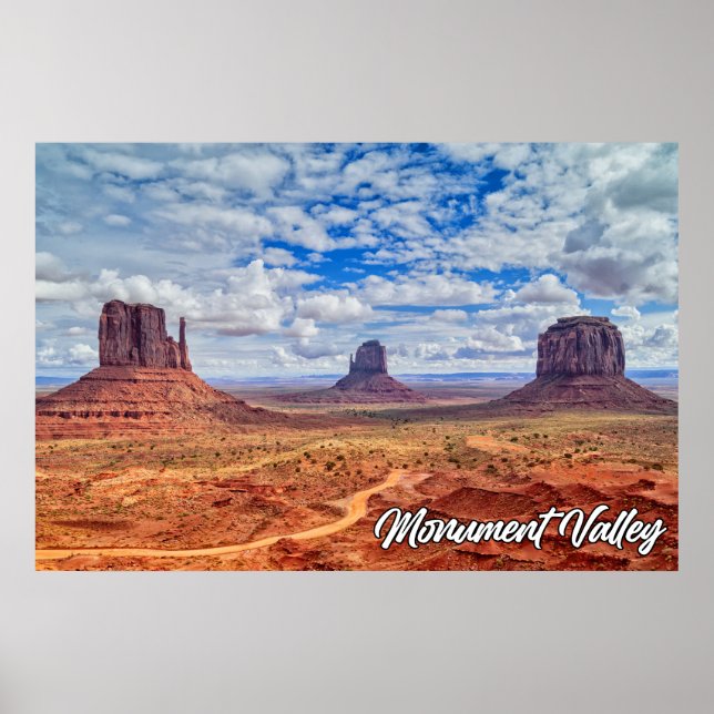 Monument Valley, Arizona, Förenade Stater Poster (Framsidan)