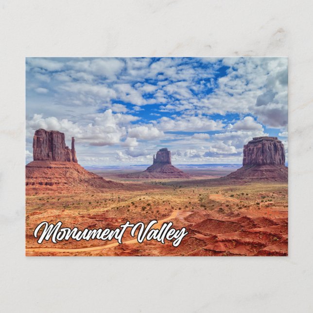 Monument Valley, Arizona, Förenade Stater Vykort (Framsida)