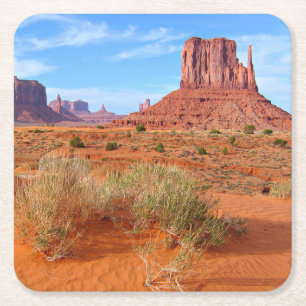 Monument Valley Arizona Underlägg Papper Kvadrat