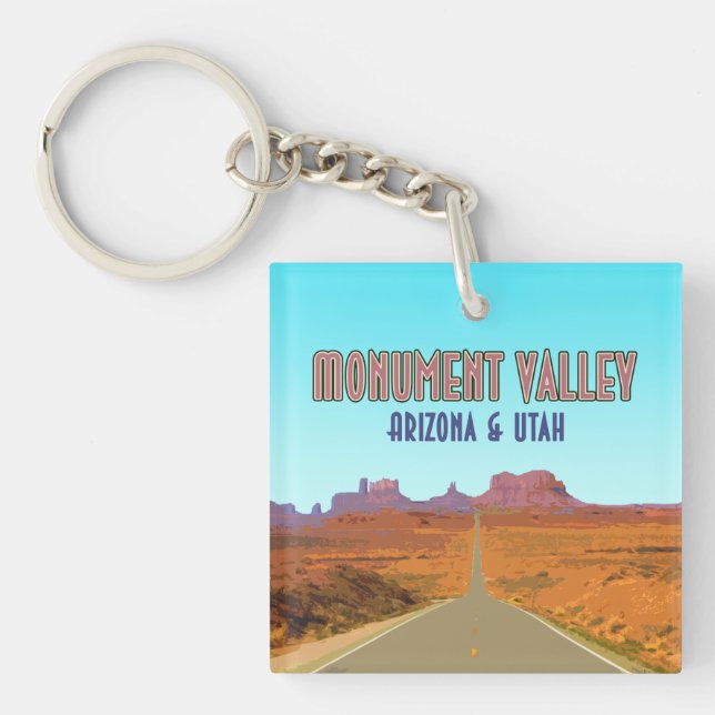 Monument Valley Arizona Utah Vintage (Framsidan)