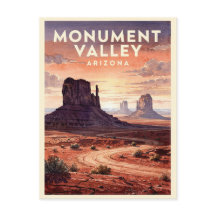 Monument Valley Arizona Vintage