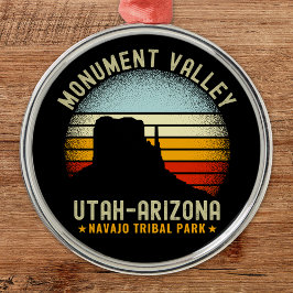 Monument Valley Classic Utah View Julgransprydnad Metall