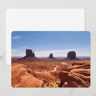 Monument Valley Flat Semestervykort Julkort