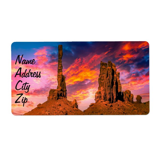 Monument Valley Fraktsedel (Framsidan)