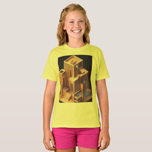 Monument Valley Inspired T-Shirt (Hel framsida)