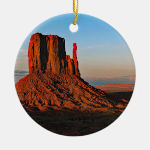 Monument Valley-jul Julgransprydnad Keramik