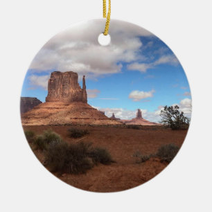 Monument Valley Julgransprydnad Keramik