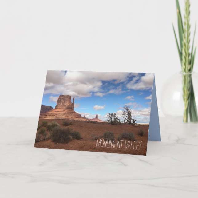 Monument Valley-kort Kort (Framsida)