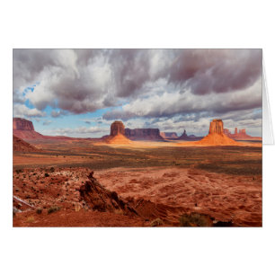 Monument valley landskap, AZ Hälsningskort