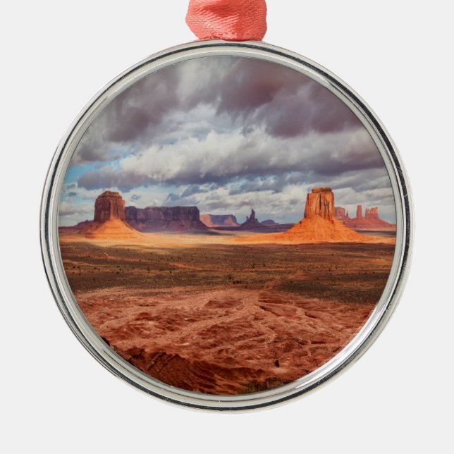 Monument valley landskap, AZ Julgransprydnad Metall (Framsidan)