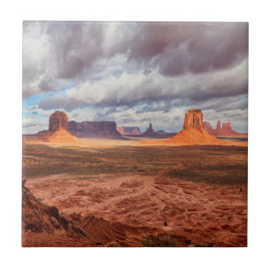 Monument valley landskap, AZ Kakelplatta