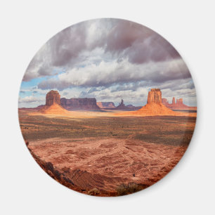 Monument valley landskap, AZ Magnet