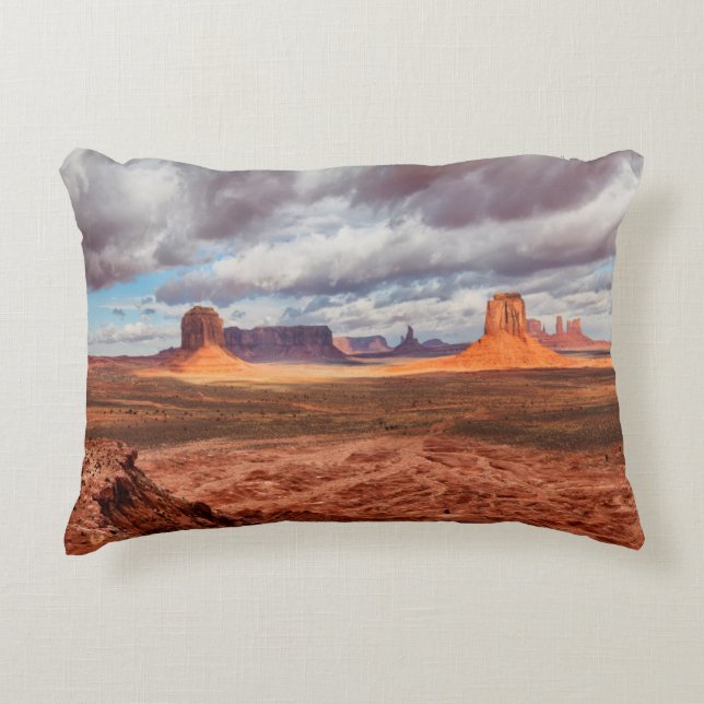 Monument valley landskap, AZ Prydnadskudde (Framsidan)