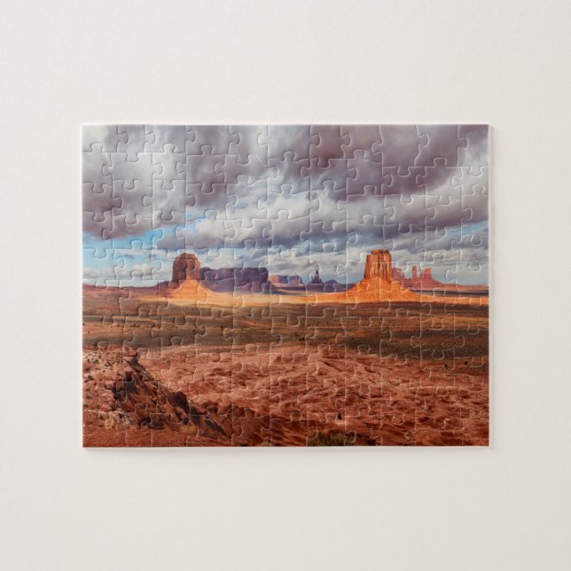 Monument valley landskap, AZ Pussel (Horisontell)