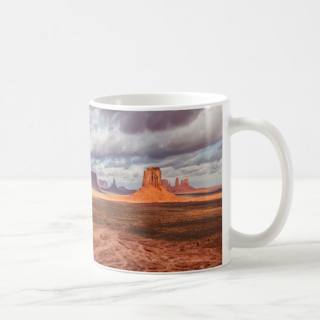 Monument Valley liggande, AZ Kaffemugg (Höger)