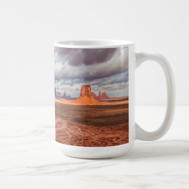 Monument Valley liggande, AZ Kaffemugg (Höger)