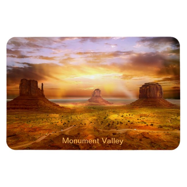 Monument Valley Magnet (Horisontell)