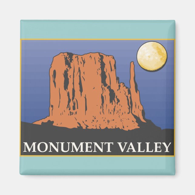 Monument Valley Magnet (Framsidan)